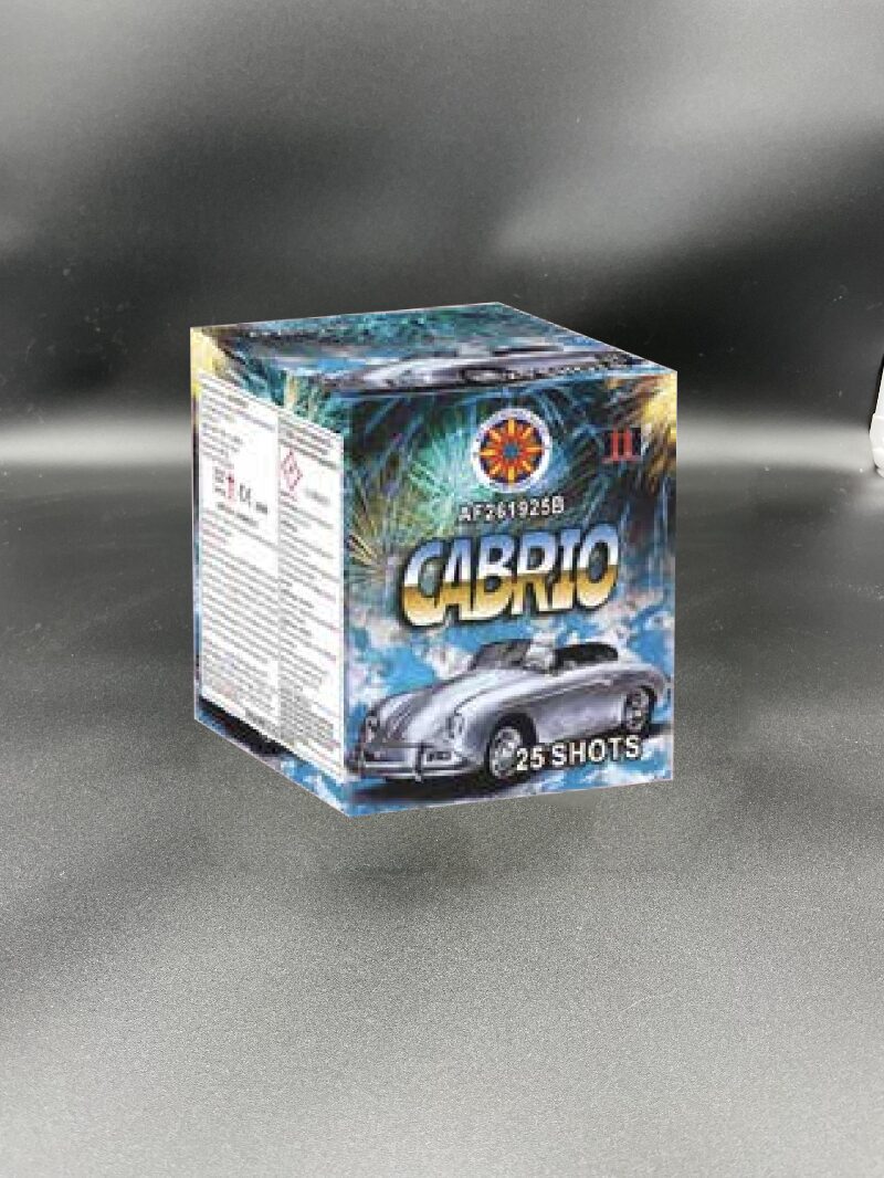 CABRIO - 25 LANCI - CALIBRO 25 mm
