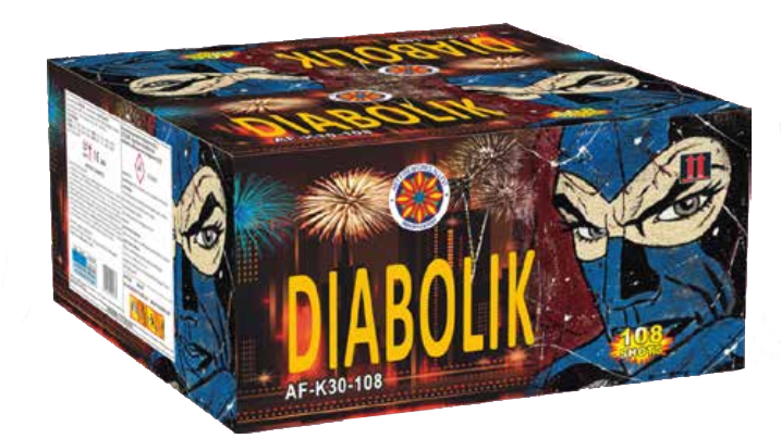 DIABOLIK - 108 LANCI  - PROFESSIONALE - CAL. 25/30 mm