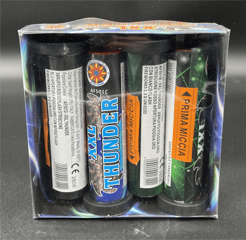 XXL THUNDER - TUBO MONOCOLPO - 4 Pz