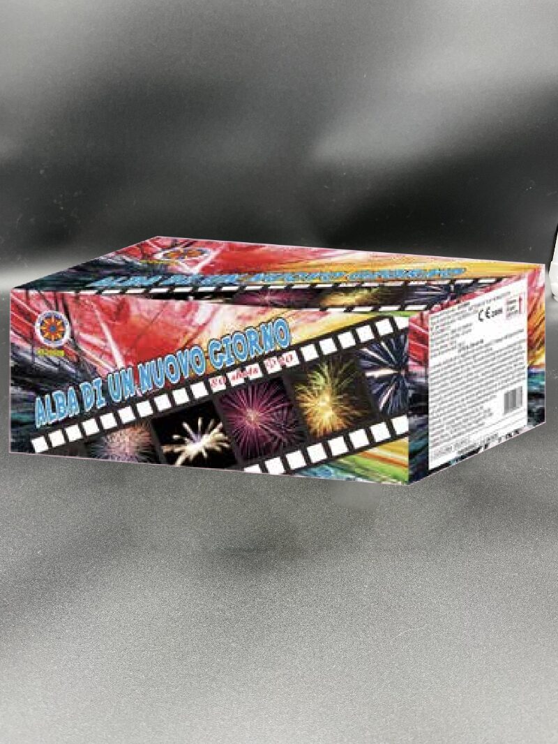 ALBA DI UN NUOVO GIORNO - 80 LANCI DRITTO E VENTAGLIO - CALIBRO 25 mm