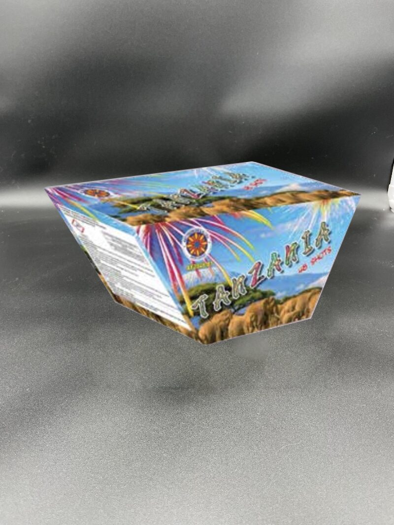 TANZANIA - 48 LANCI A VENTAGLIO - CALIBRO 20 mm